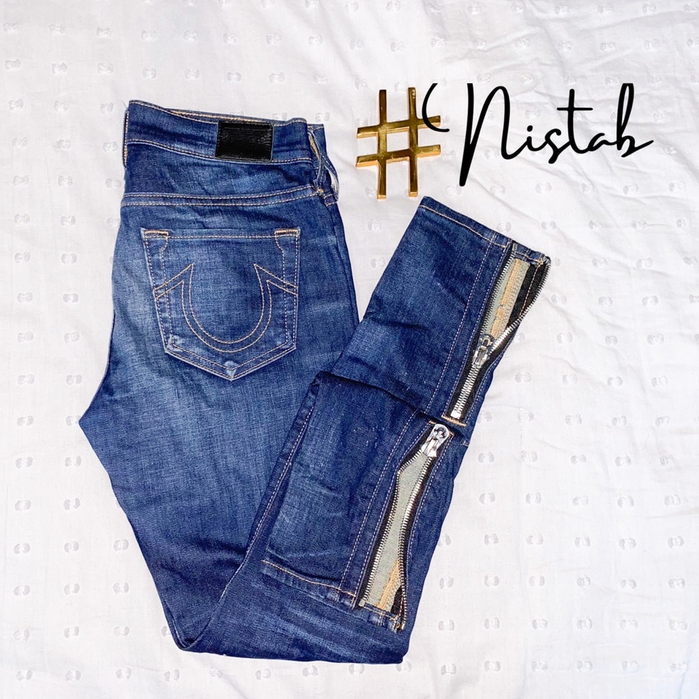 True Religion moto jeans